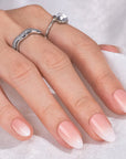 Manucure couleur dégradé baby boomer