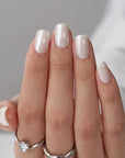 Faux-ongles Blanc Ivoire