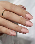 Faux-ongles nude rosé