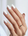 Ongles blancs reutilisables