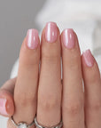 faux-ongles réutilisables Rose brillant 